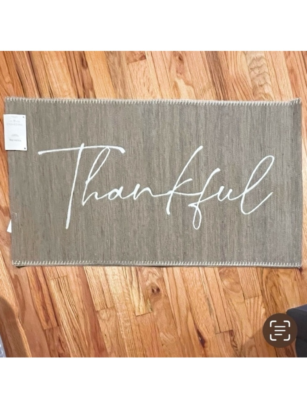 🆕 - Threshold "Thankful" Woven Accent Rug.